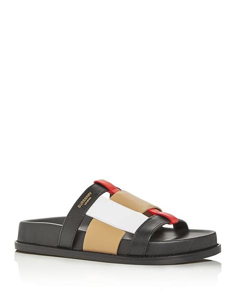 burberry ellendale sandal|burberry slides for women.